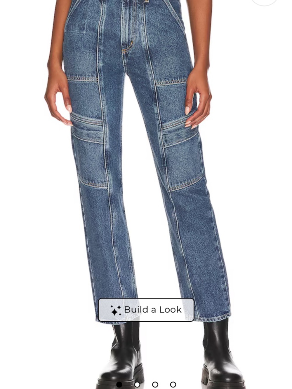Agolde Cooper Cargo Denim Jeans Regulation Wash size 31